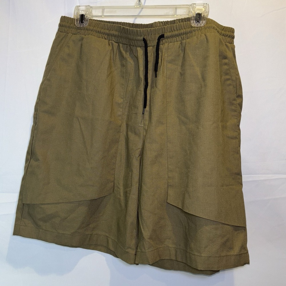 Hardaddy Shorts Mens XL Brown Beige Relax Bermuda‎ Beach Casual Vacation